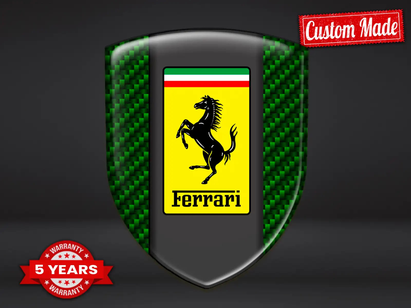 Ferrari Badges Tous Modèles Universel Qualité Professionnelle